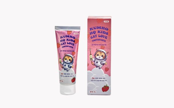 Kem đánh răng KUMHO HQ Kids Cat Love - Ảnh 5